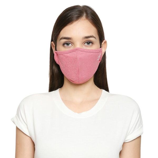 Reusable smart masks - Pink Mauve
