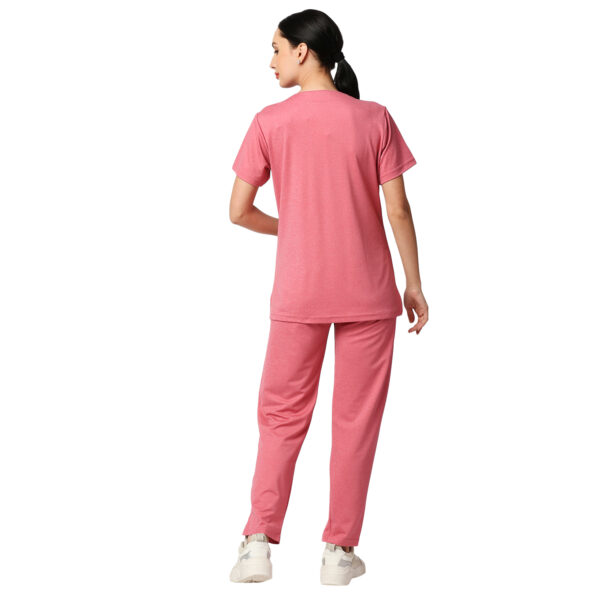 Smart Scrub Suits- Pink Mauve