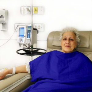 Reusable smart patient blanket - ROYAL BLUE images