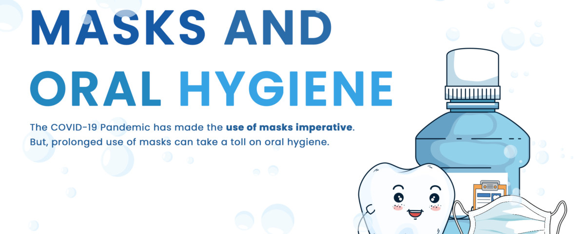 Mask mouth and Oral-hygiene image