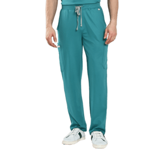 Straight Pants Fit with Two-side Cargo Pockets