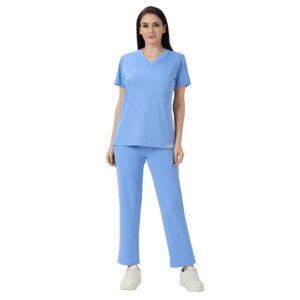 V neck Top - 1 pocket